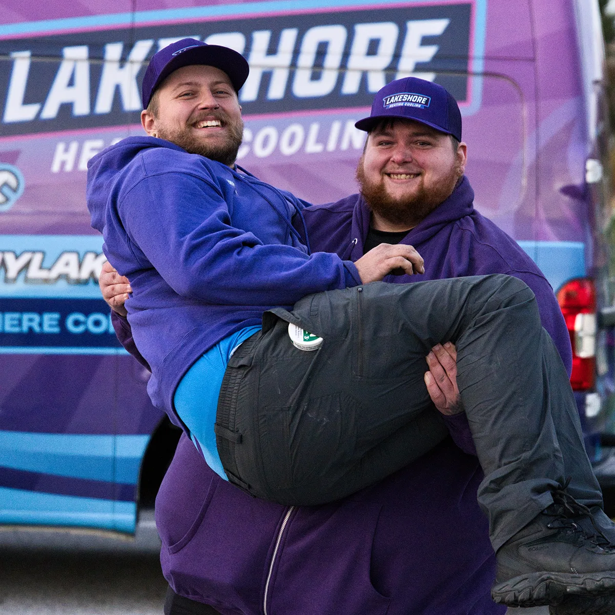 Lakeshore Heating and Cooling HVAC team